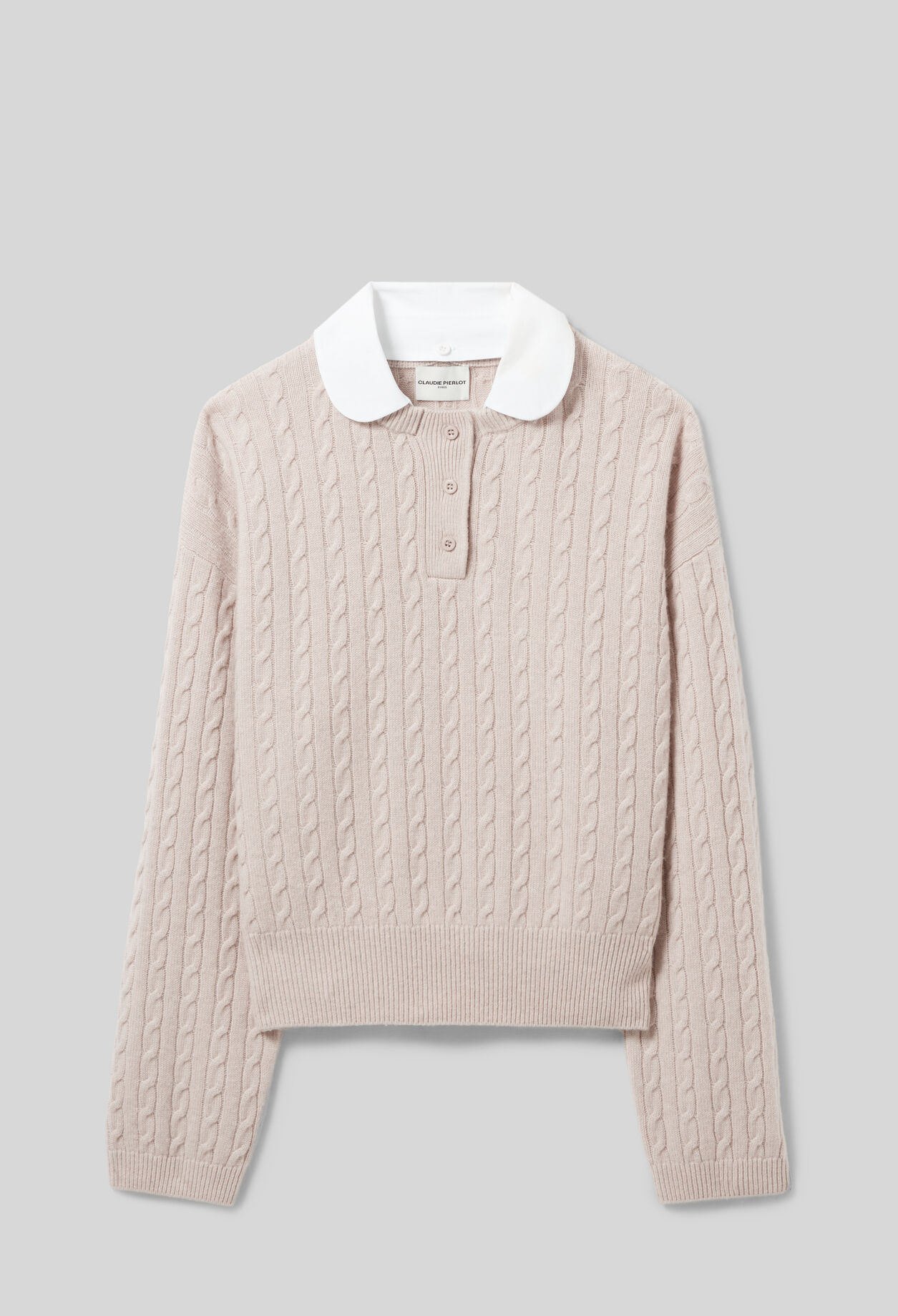 Jersey con cuello bebé.