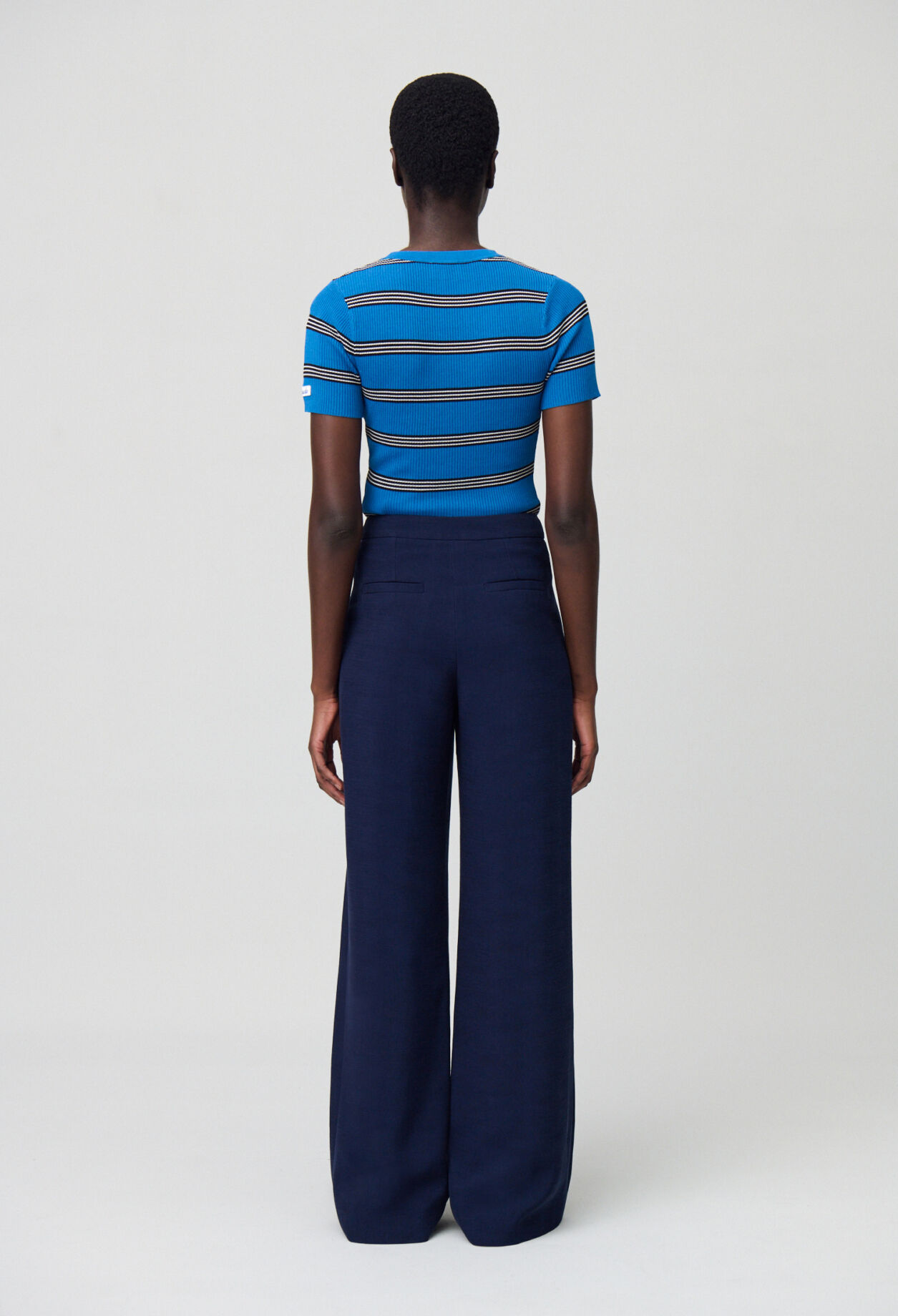 Pantalón con botones tipo pont