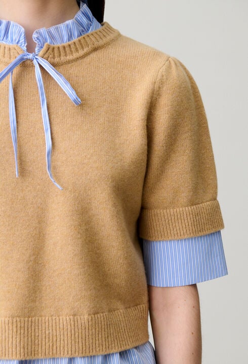Jersey de lana a rayas