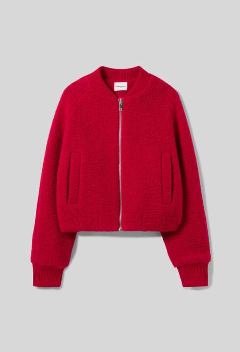 Chaqueta corta estilo bomber