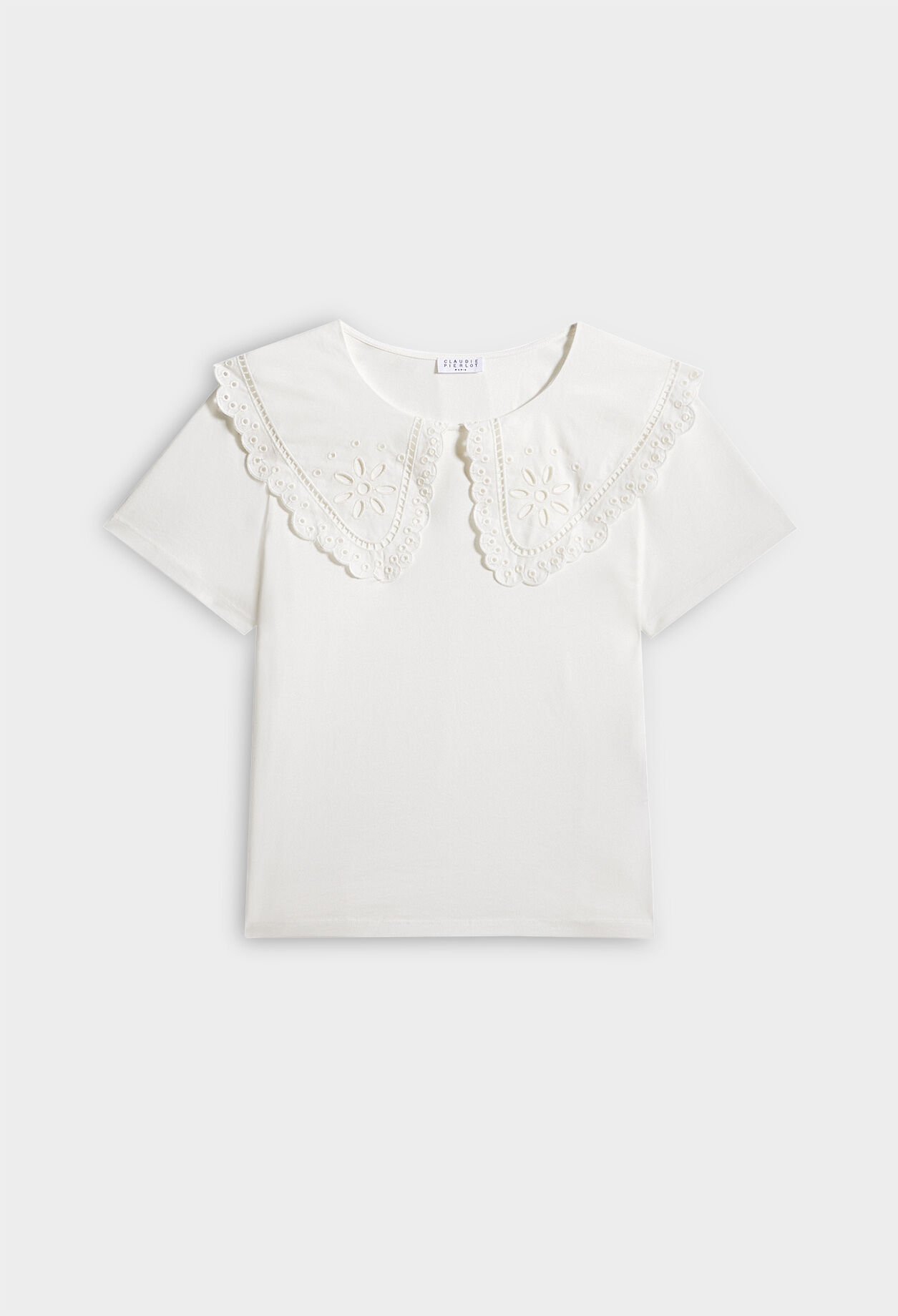 Camiseta con cuello