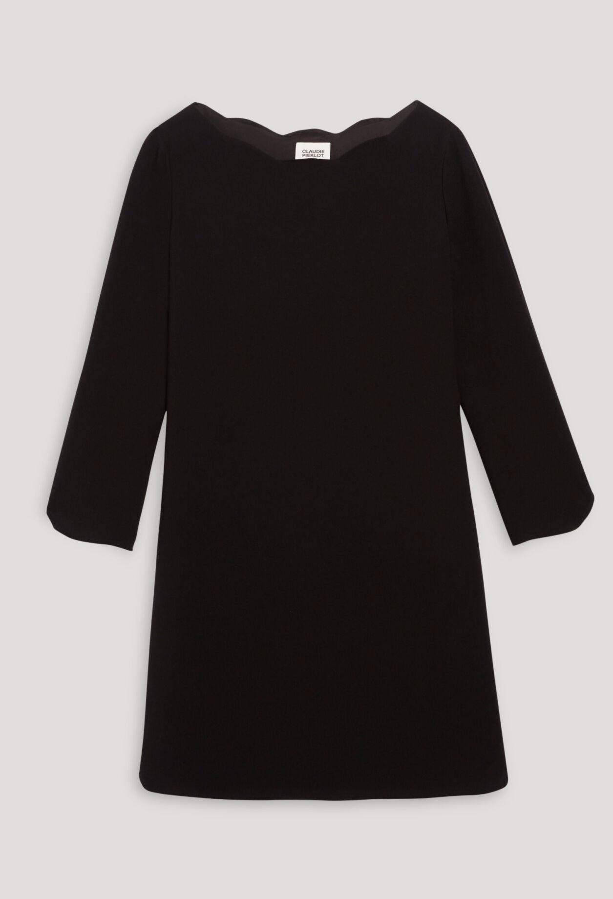 Vestido negro corto