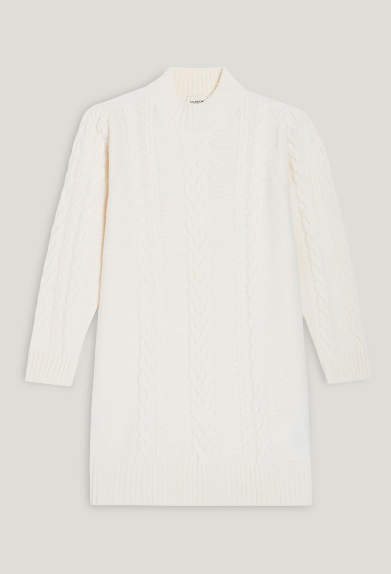 Vestido jersey corto de punto