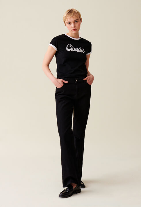 Camiseta de algodón Claudie