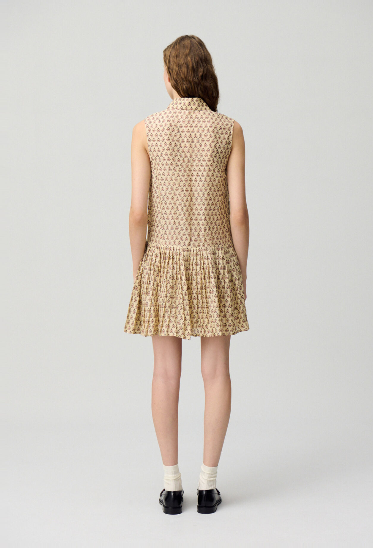 Vestido corto estampado