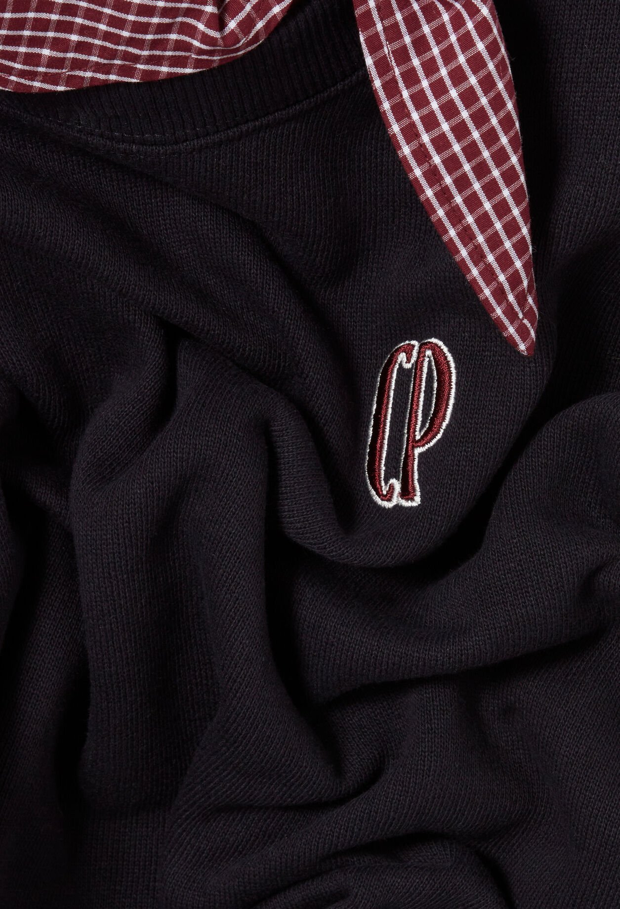 Sudadera con cuello pañuelo