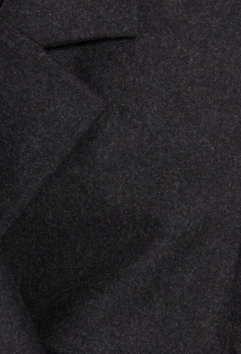 Chaqueta de traje corta gris chiné