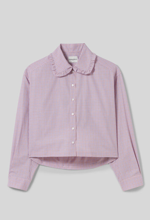 Camisa de popelina a cuadros