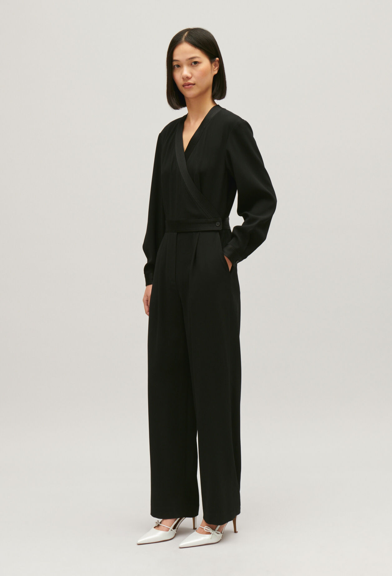 Mono pantalón negro