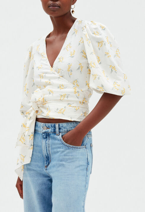 Blusa corta mimosa