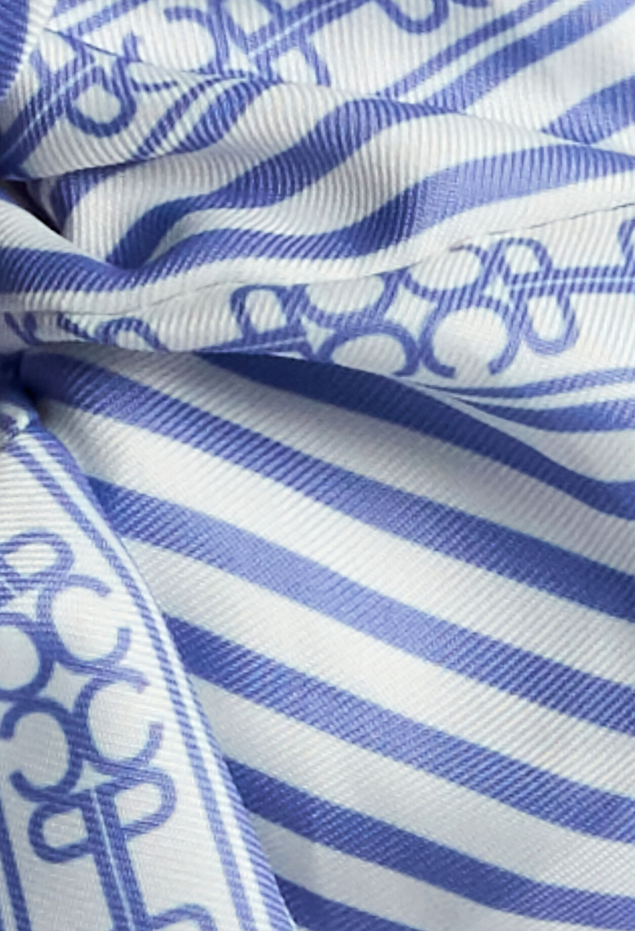Coletero a rayas azules