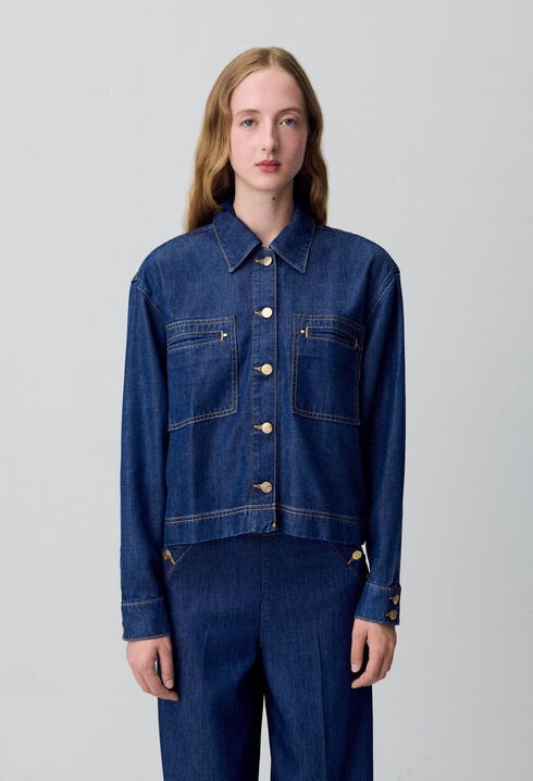 Camisa vaquera oversize