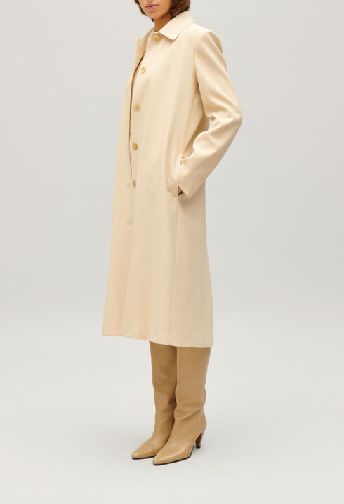 Abrigo beige