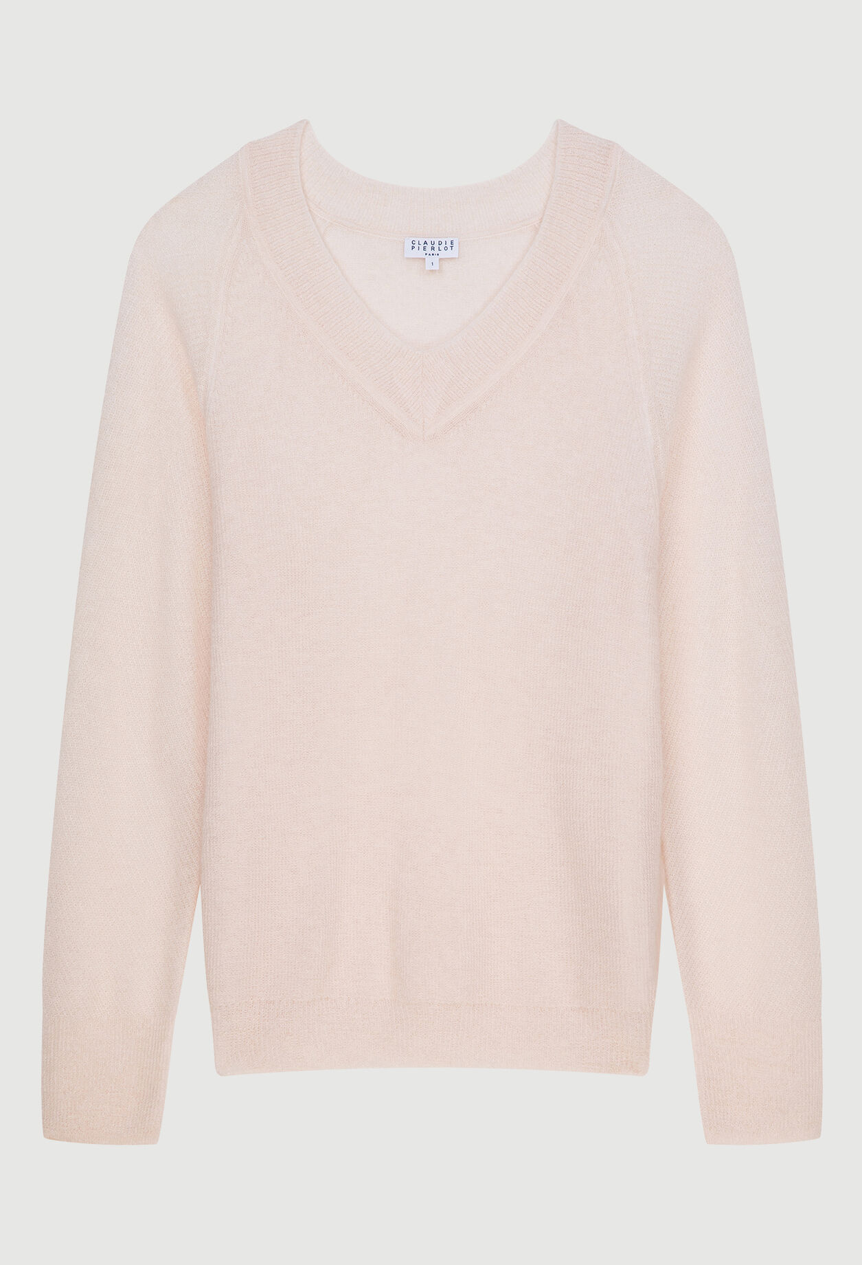 Jersey con cuello de pico