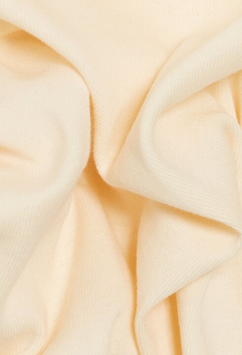 Camiseta de algodón beige