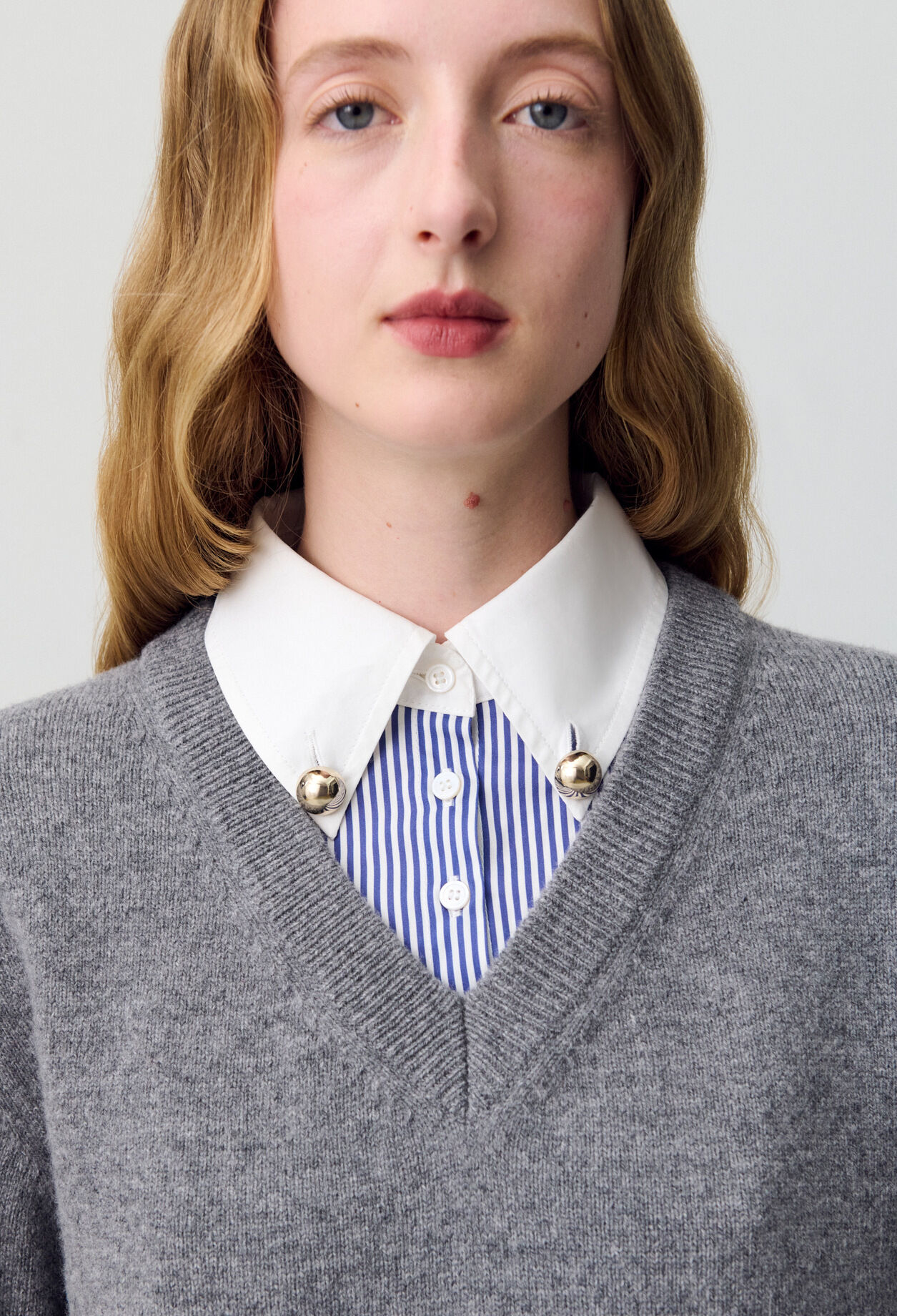 Jersey de cuello en V