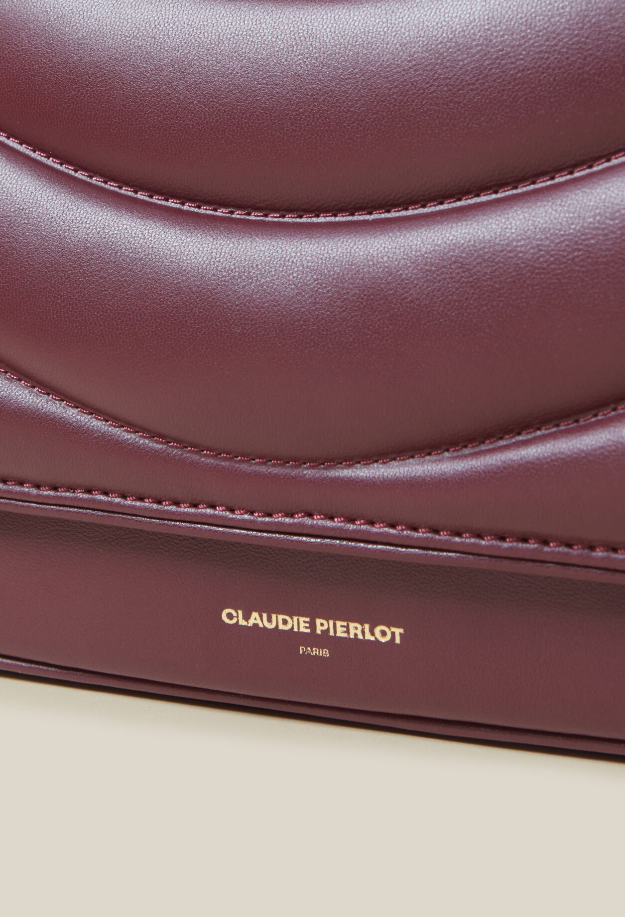Bolso Alba de cuero acolchado