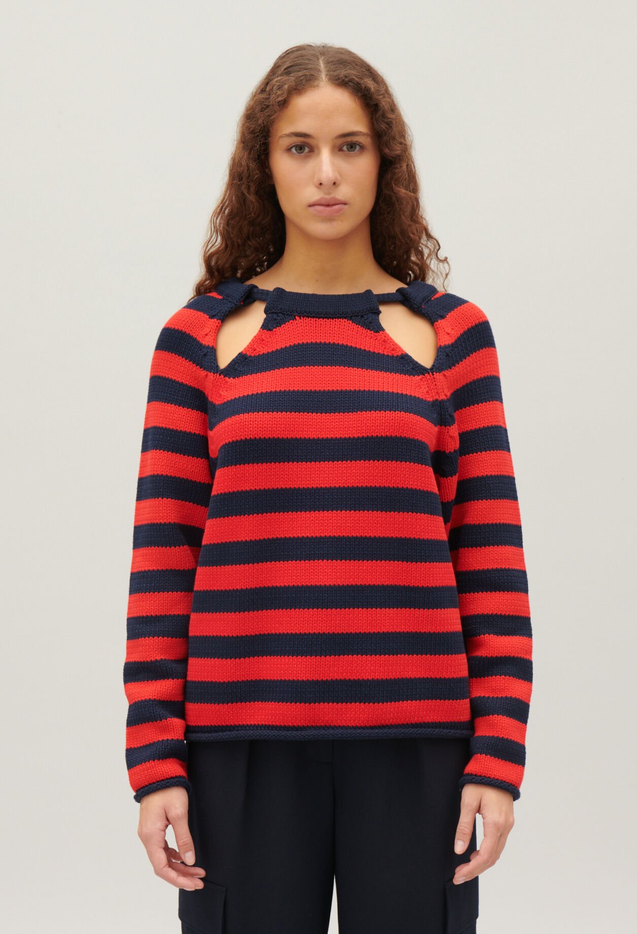 Jersey rayas bicolor