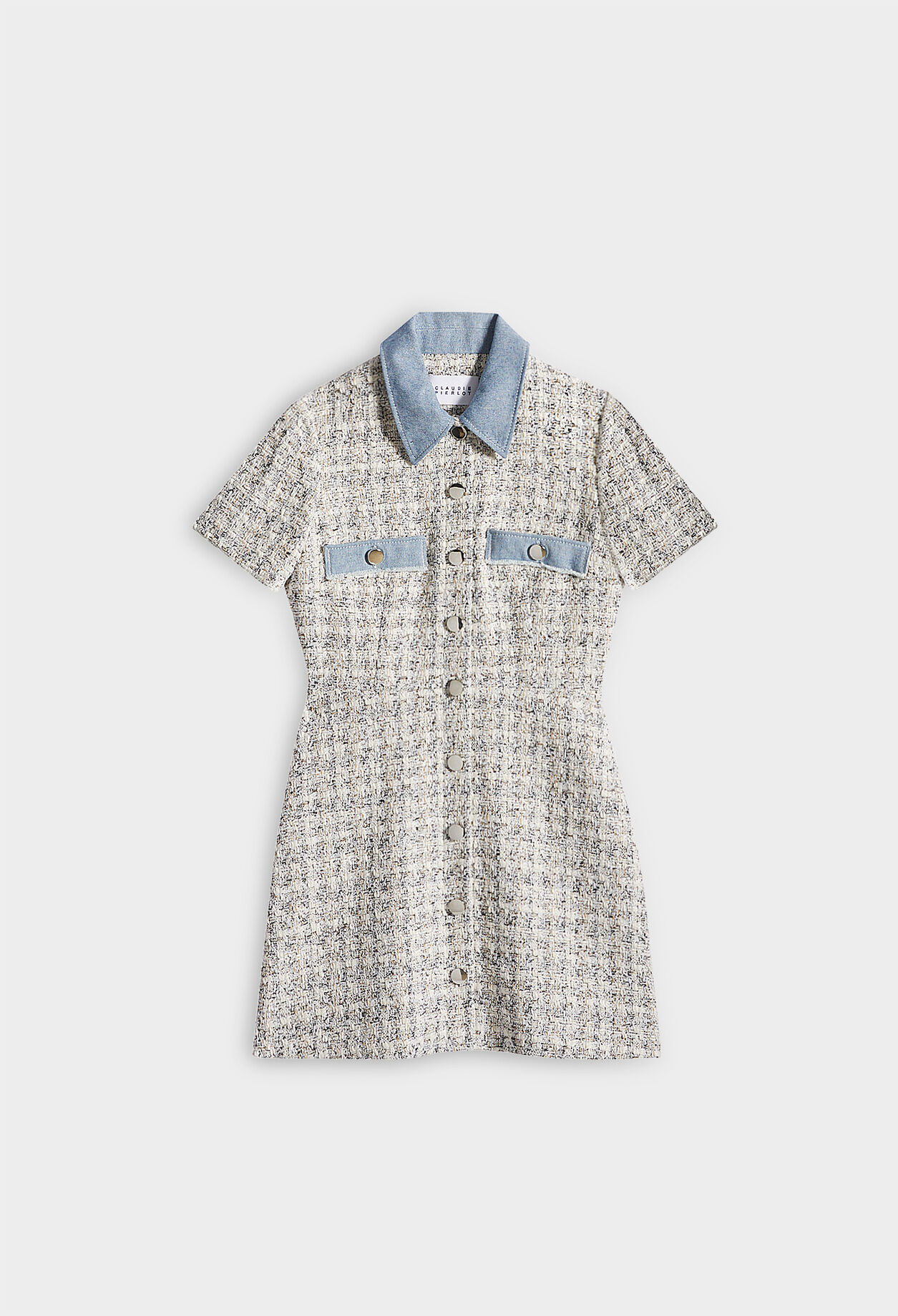 Vestido de tweed