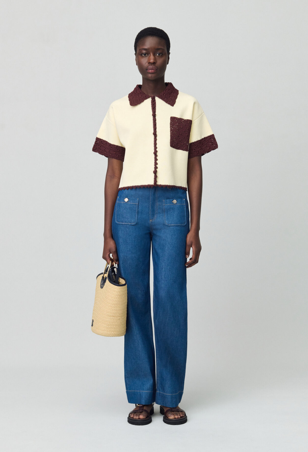 Blusa de punto fino