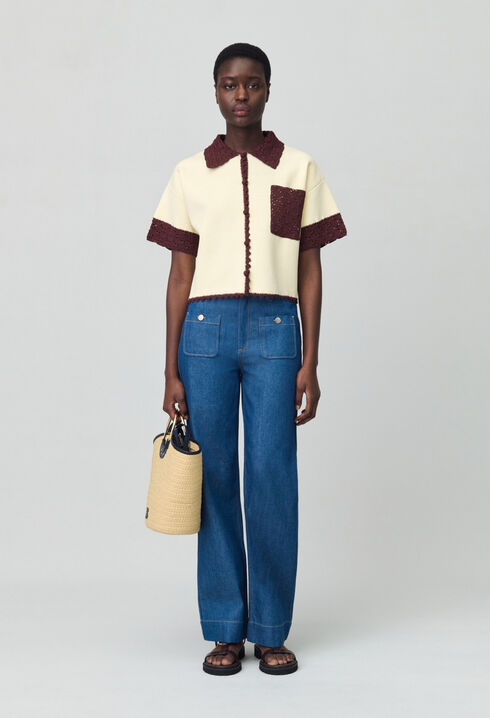 Blusa de punto fino