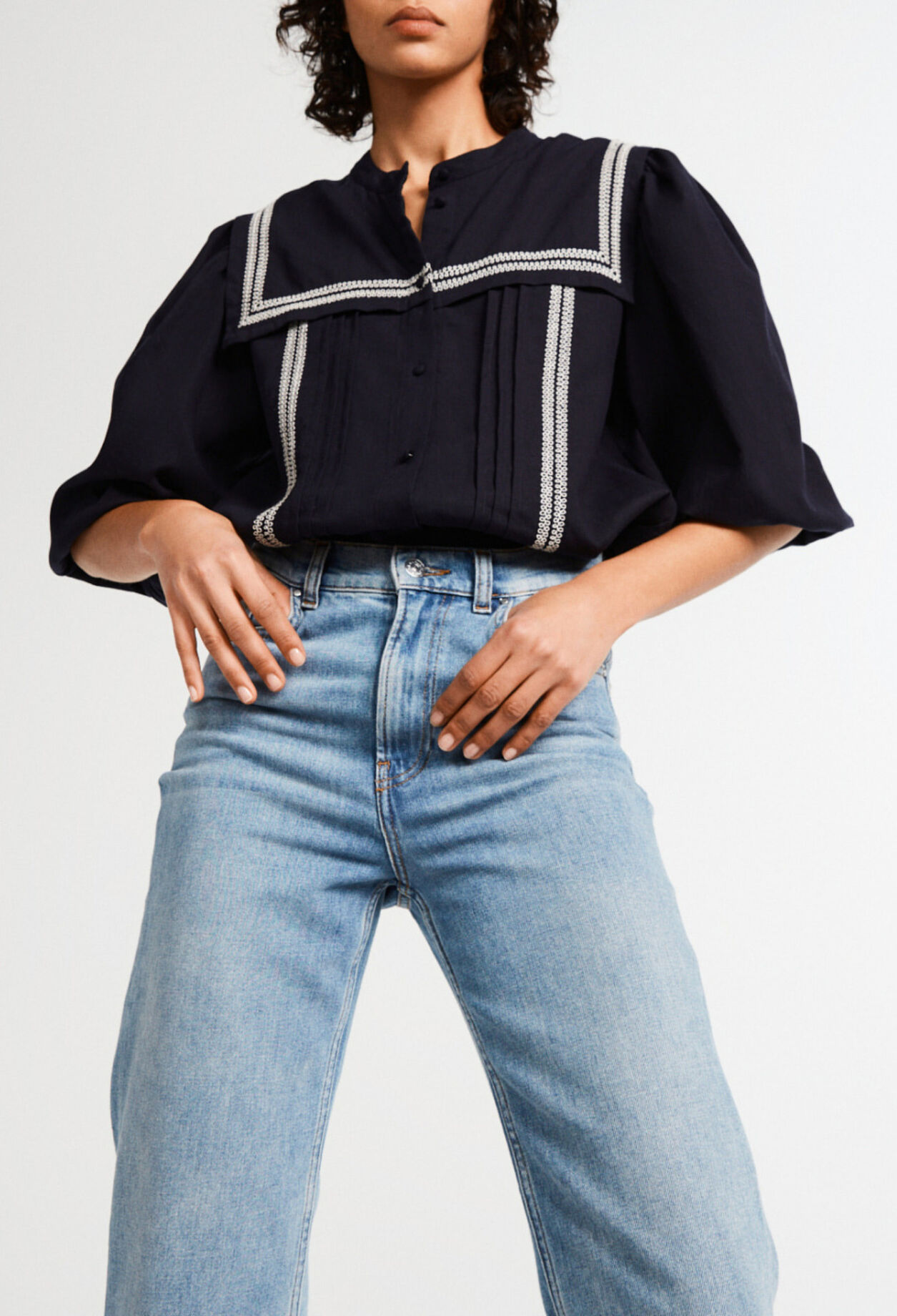 Blusa de manga larga