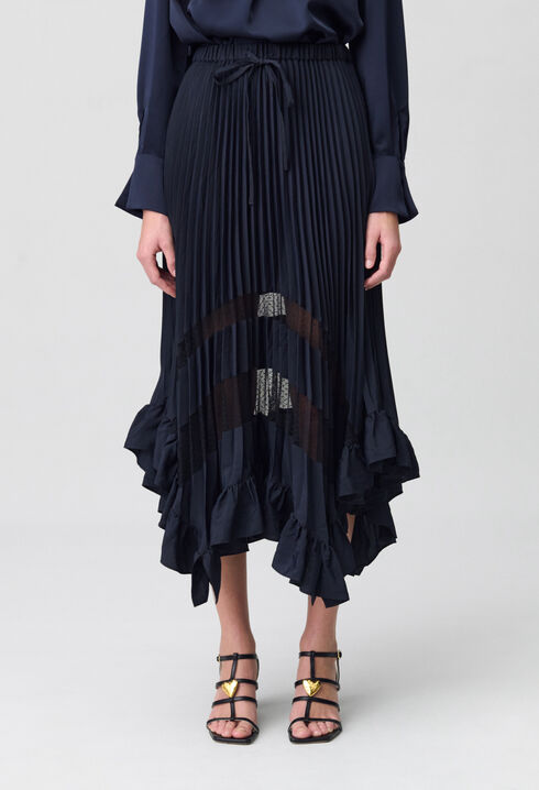 Falda midi