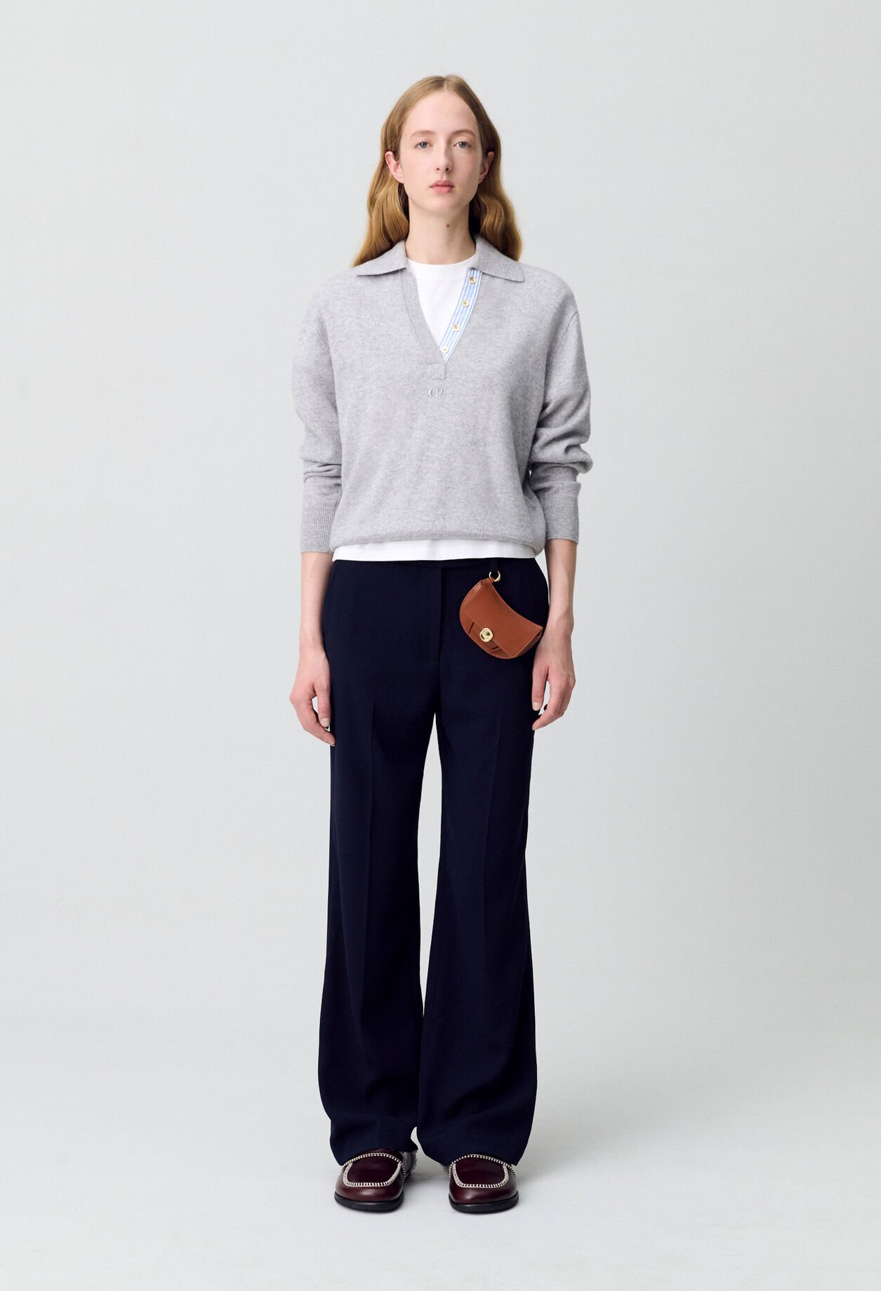 Pantalón de traje recto