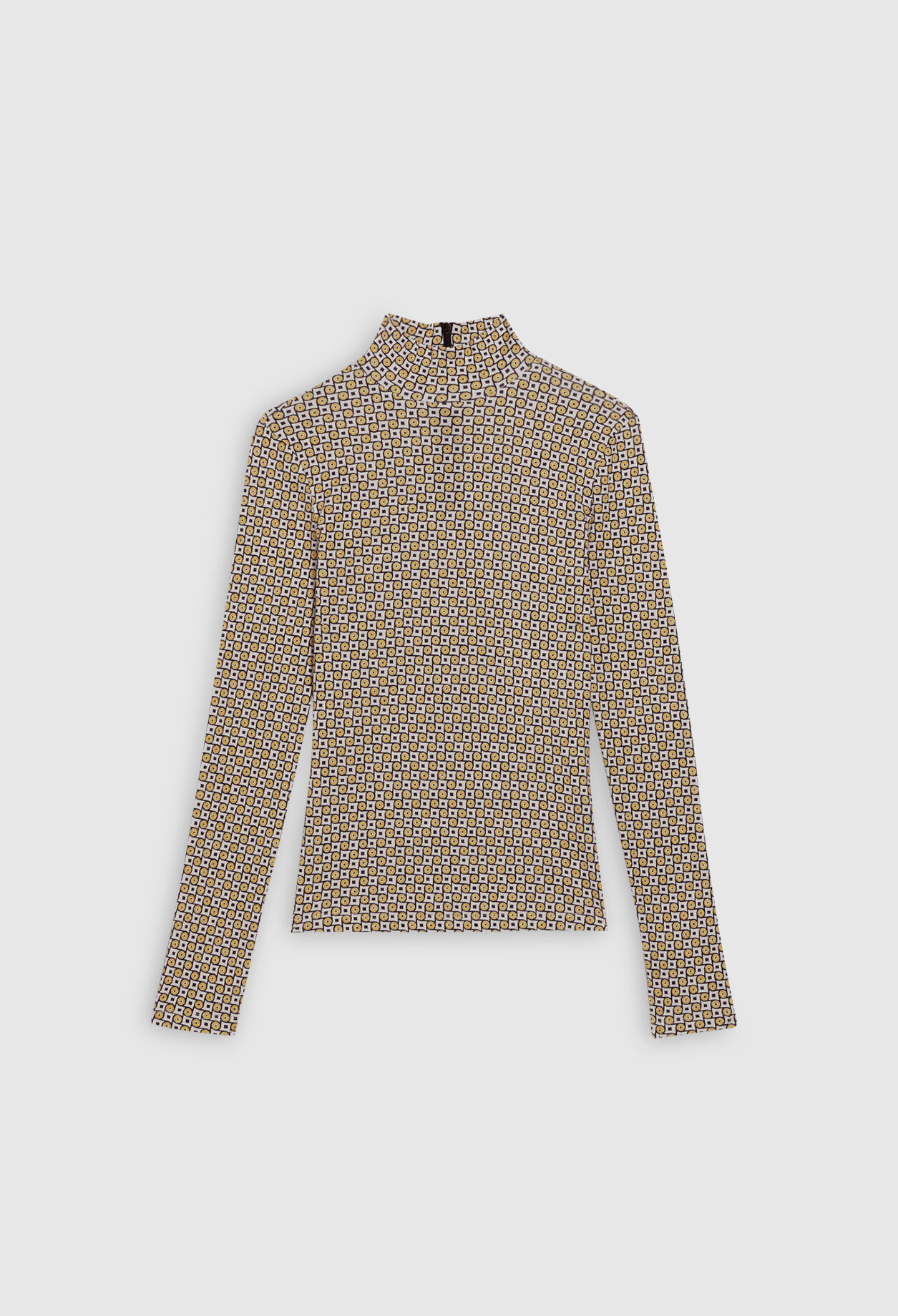 Top estampado de algodón bio