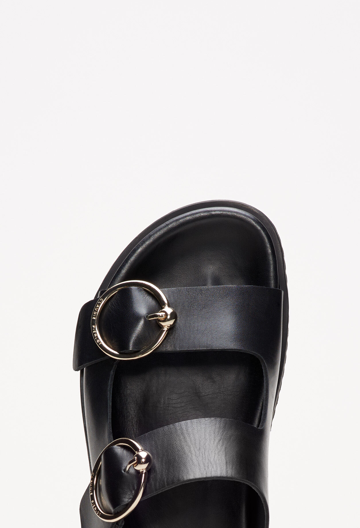 Sandalias de hebilla de metal