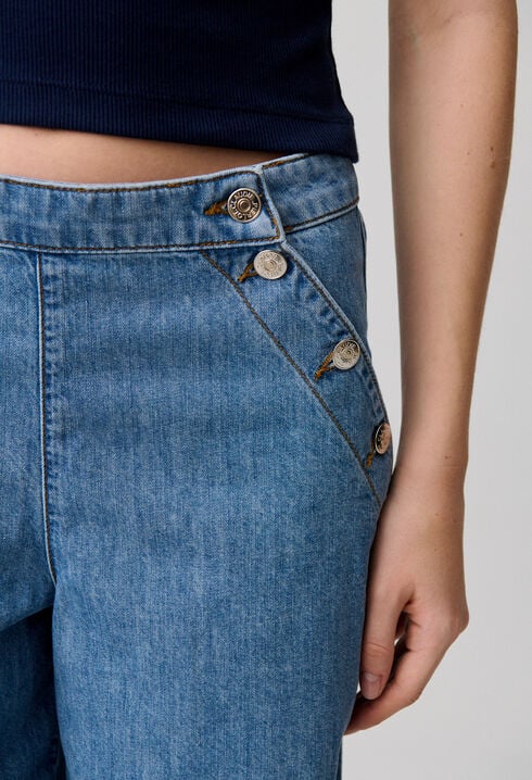 Short vaquero de puente