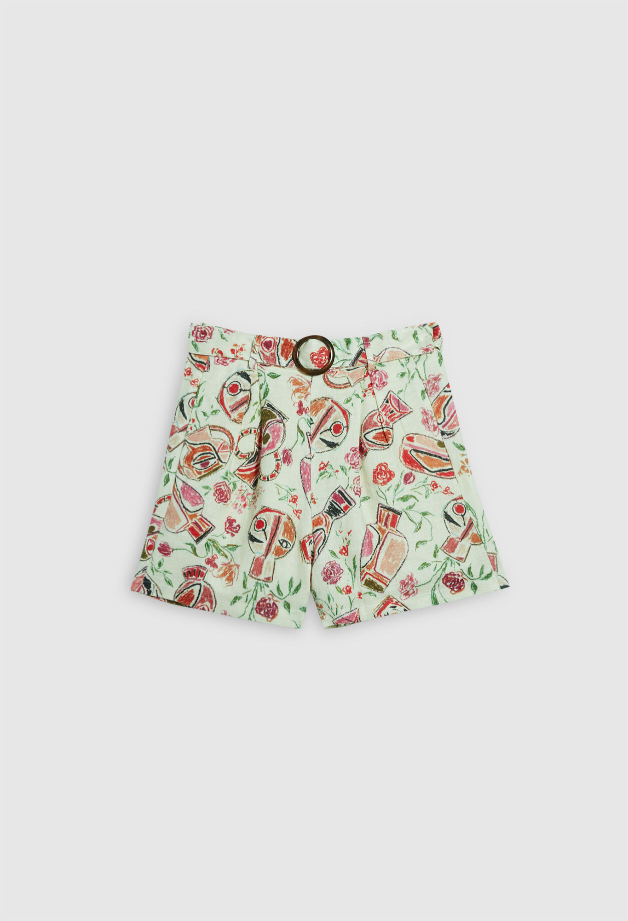Shorts de lino