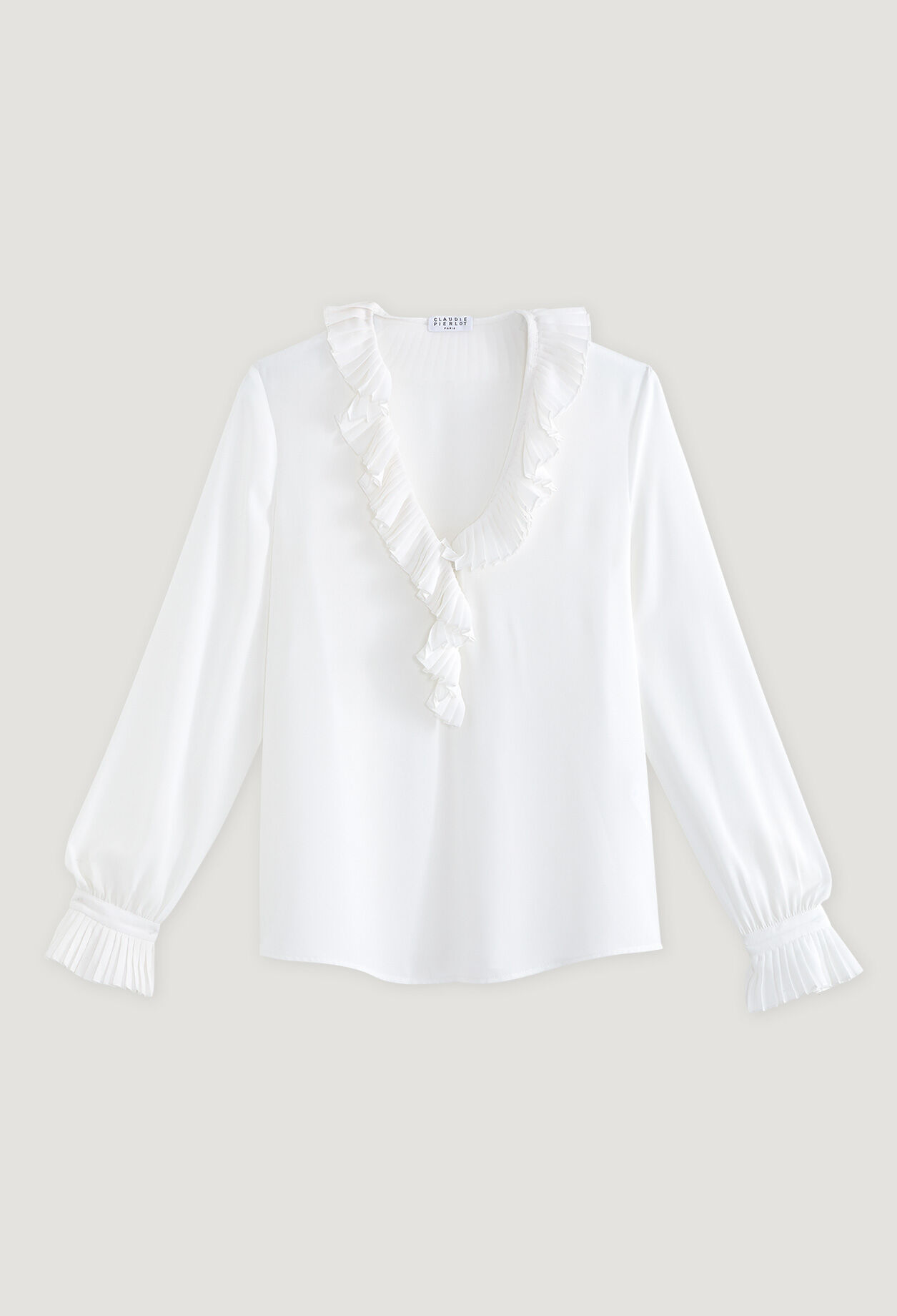 Camisa con volantes