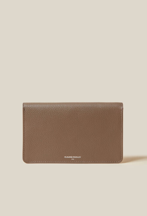 Bolso grande cuero granuloso