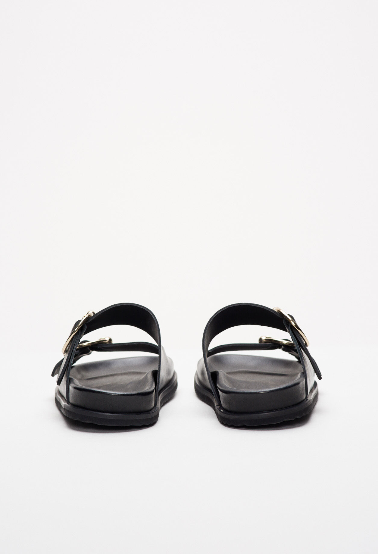 Sandalias de hebilla de metal