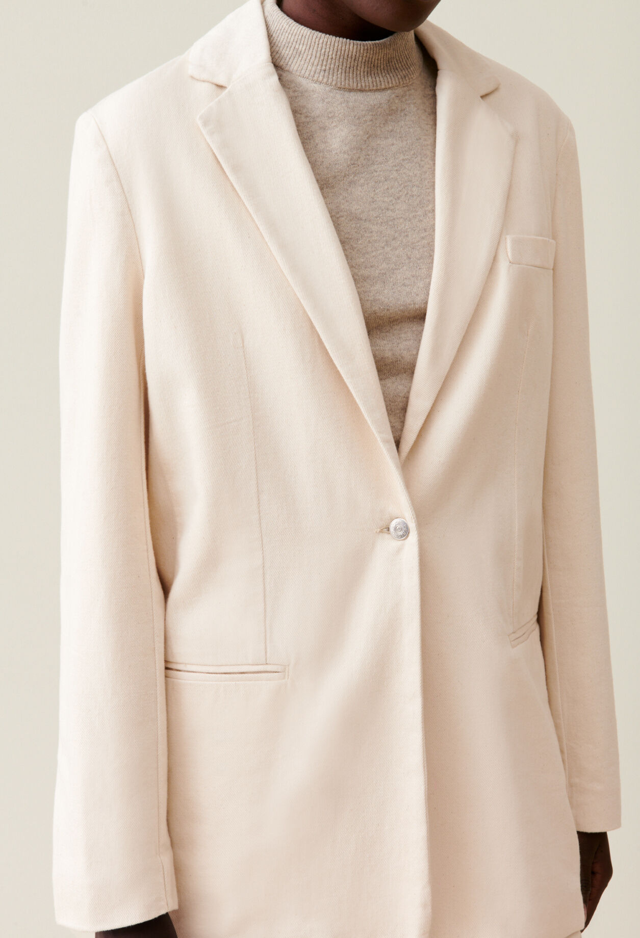 Chaqueta denim oversize