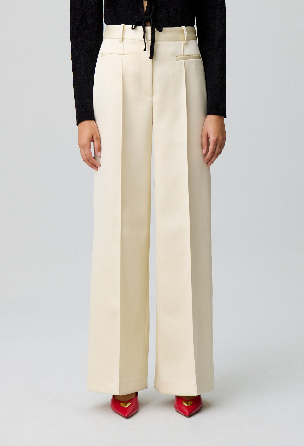 Pantalón de traje recto