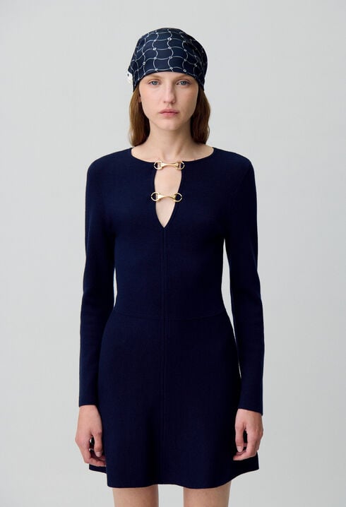 Vestido ajustado de punto