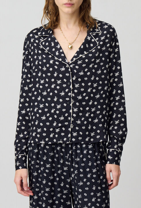 Camisa corta fluida