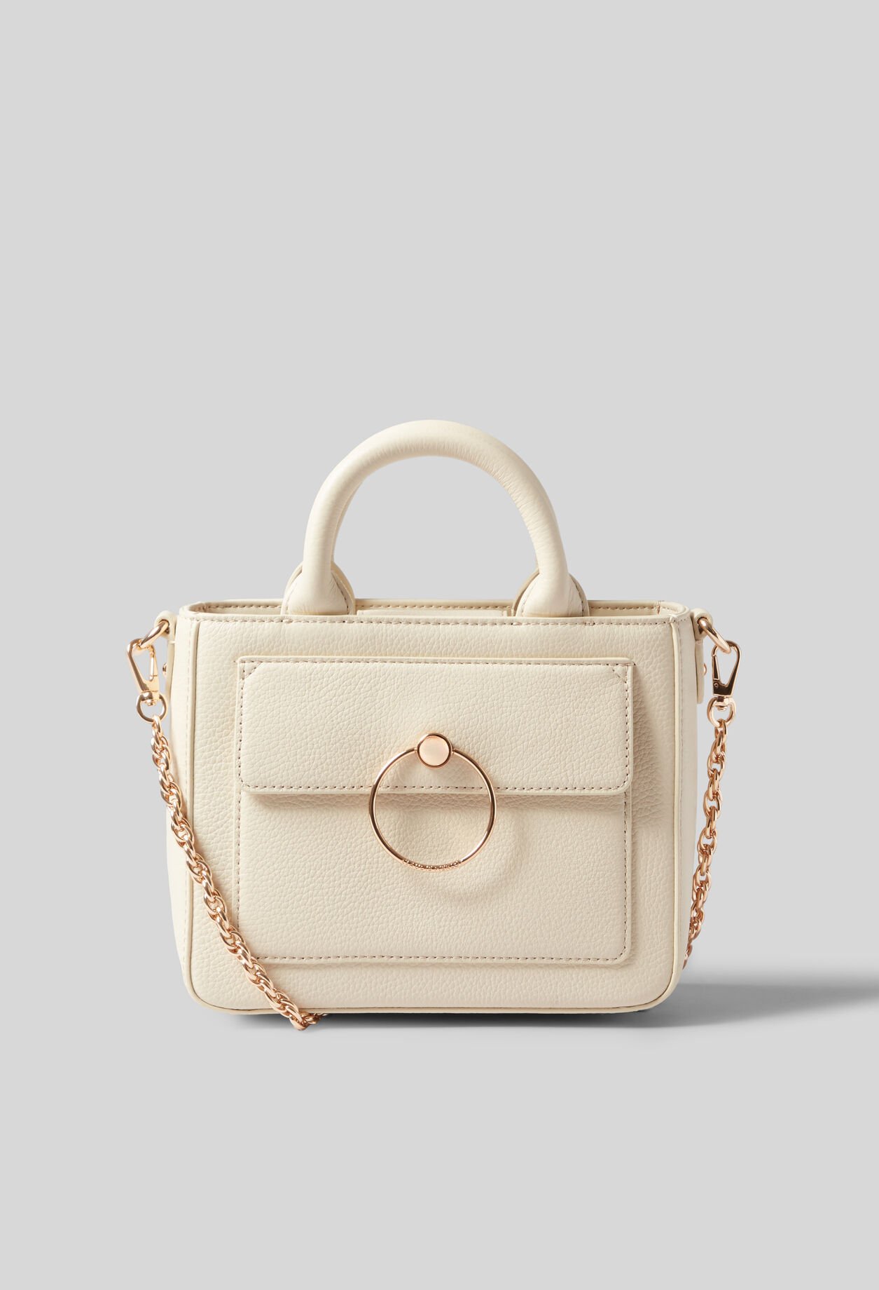 Bolso Anouck piel granulada cadena