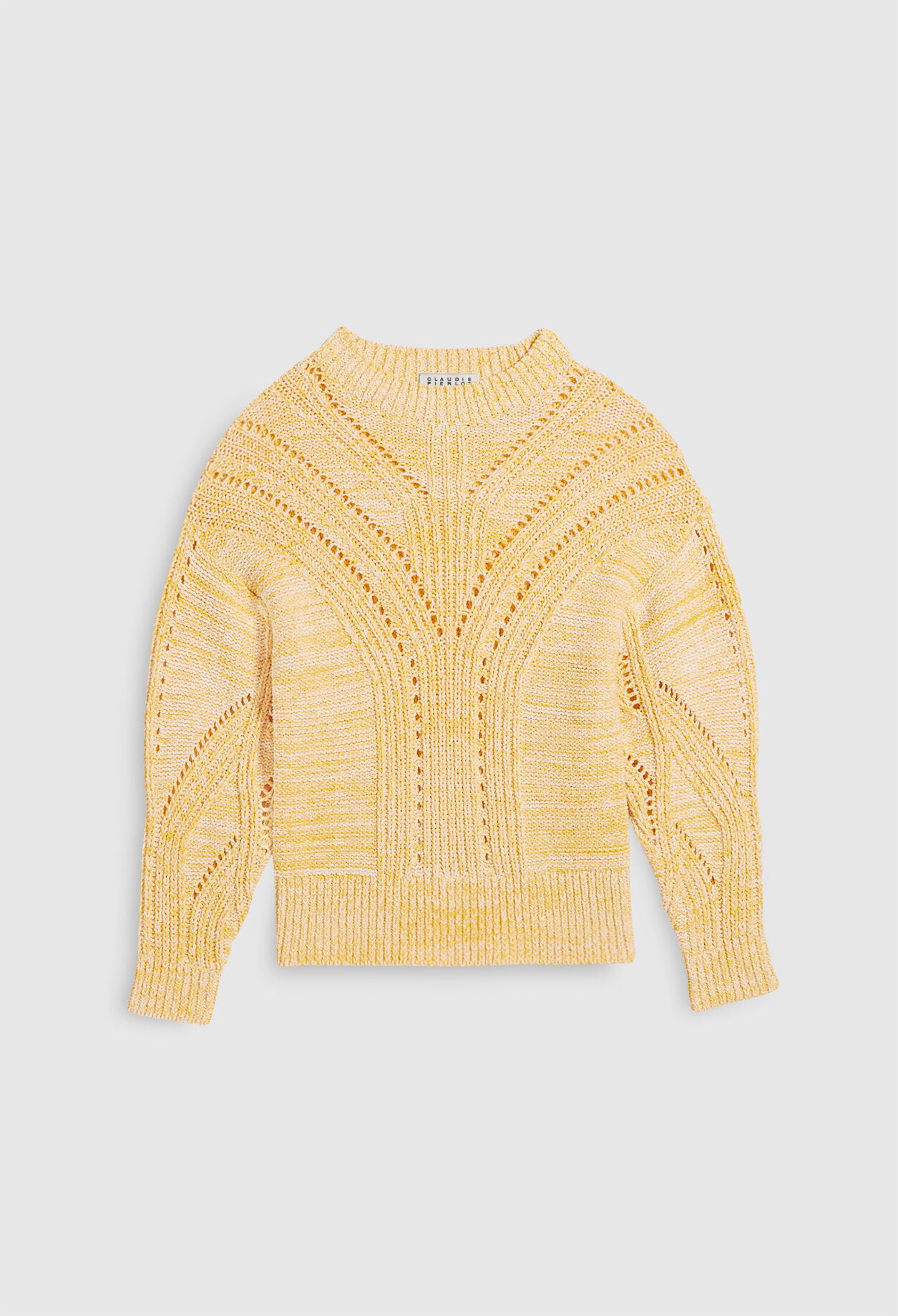 Jersey con detalles calados