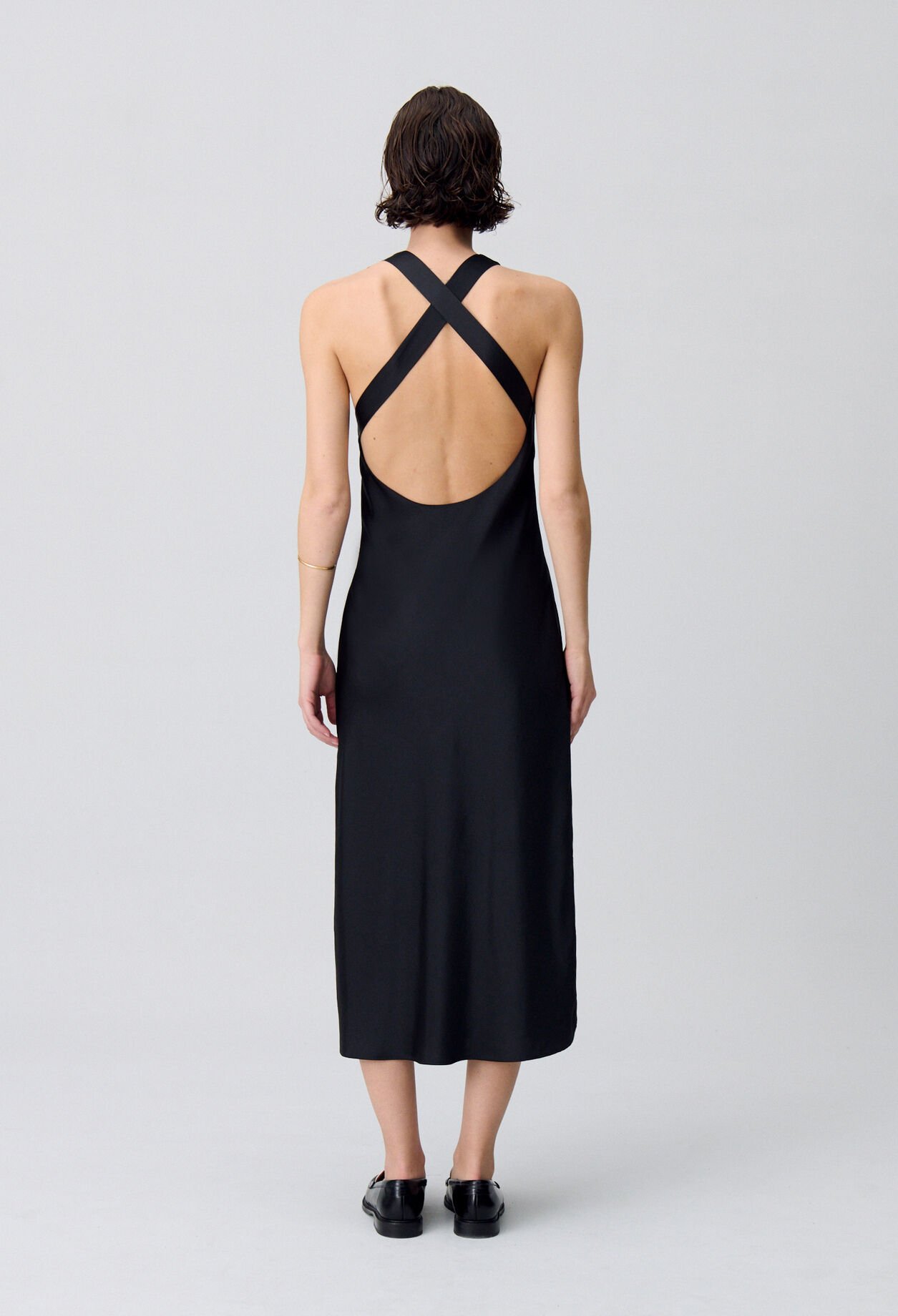 Vestido largo espalda descubierto
