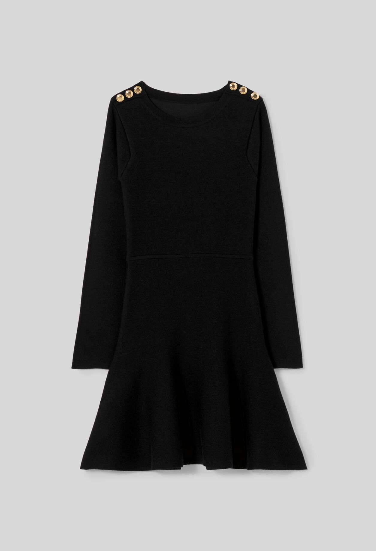Vestido de punto estilo skater