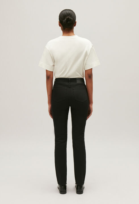 Vaquero skinny negro