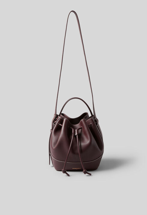Bolso de cuero tipo saco