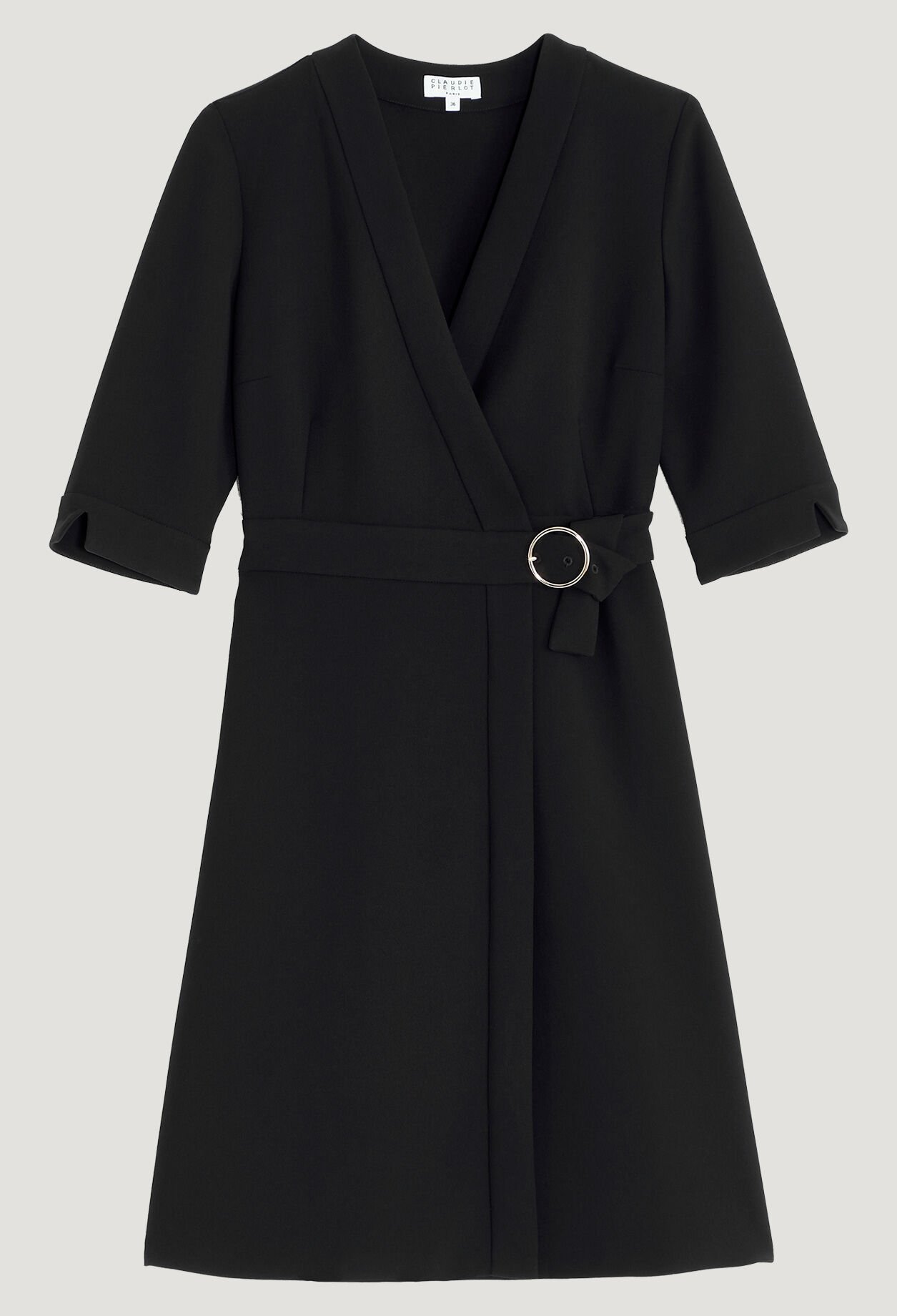 Vestido solapado