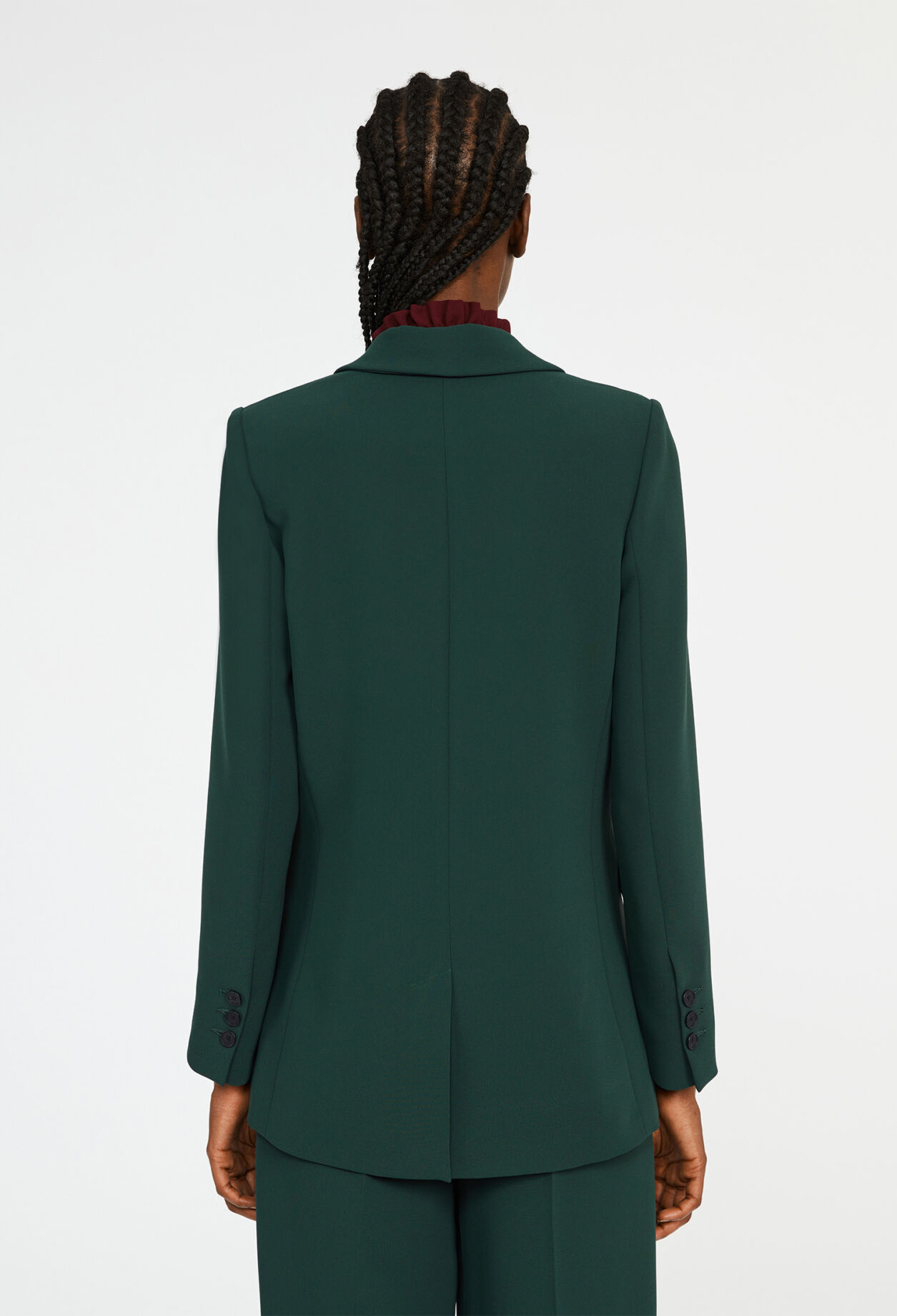 Chaqueta de traje ceñida
