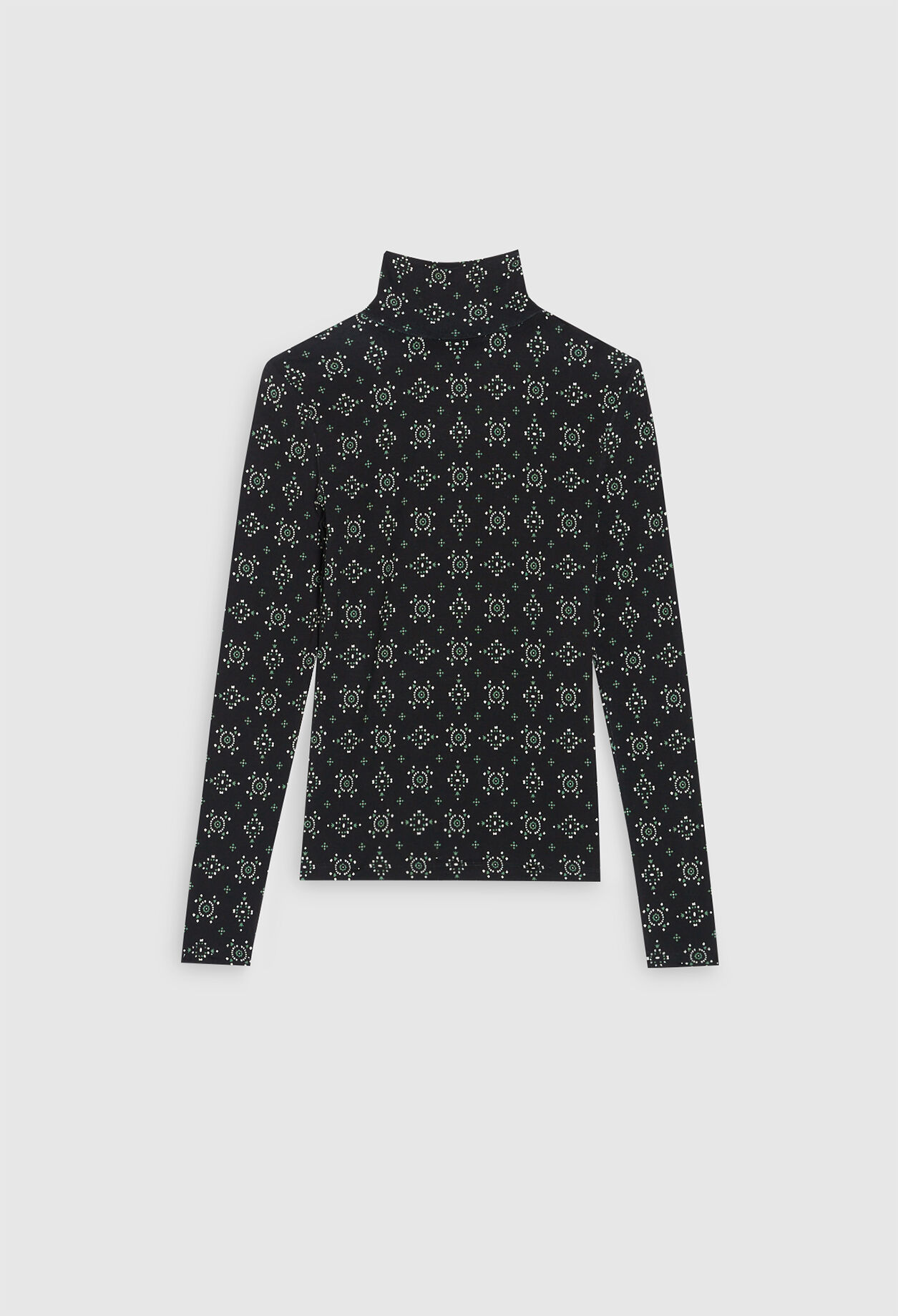 Top con estampado floral