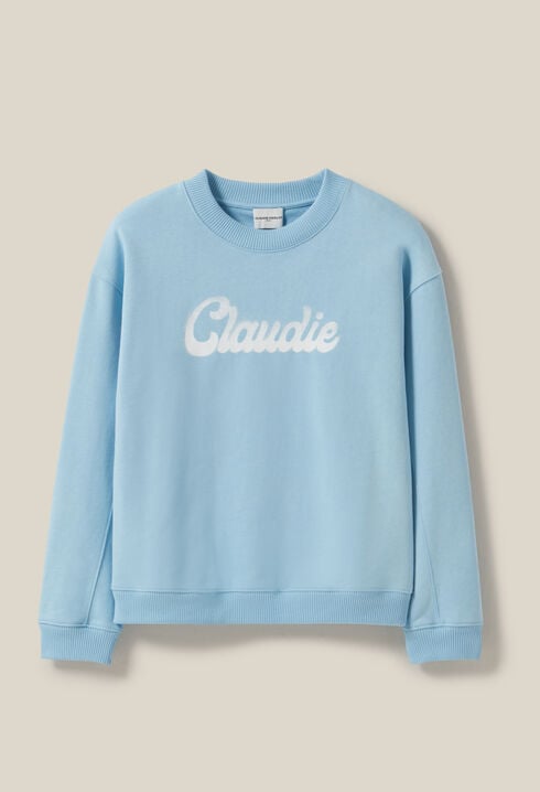 Sudadera amplia Claudie estampada