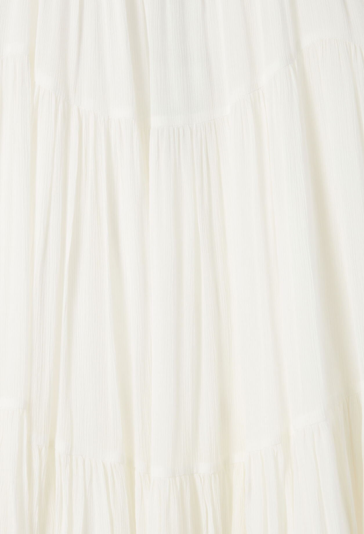 Vestido corto babydoll crudo